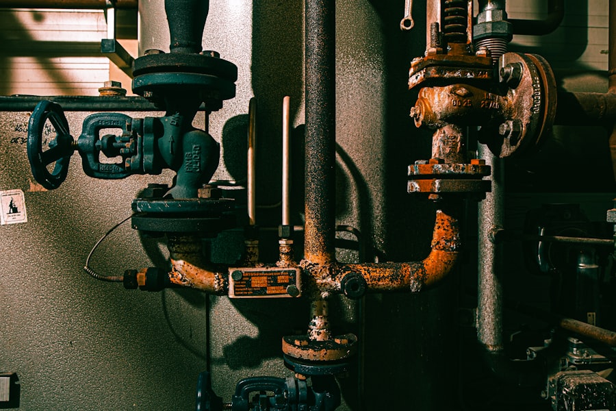 Industrial pipes and valves
